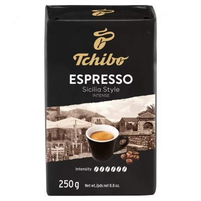 Kávé őrölt, 250g, Tchibo Espresso Sicilia Style