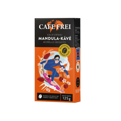 Kávé szemes, 125g, Cafe Frei Kaliforniai mandula morello meggyel
