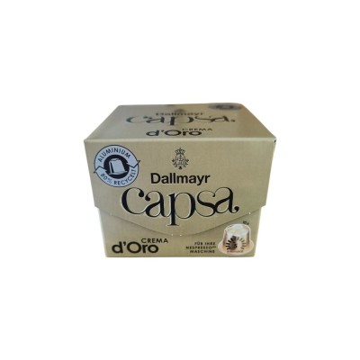 Kávékapszula, Dallmayr Nespresso Crema d Oro 10db kapszula Kávékapszula, Dallmayr Nespresso Crema d Oro 10db kapszula