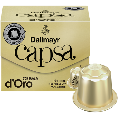 Kávékapszula, Dallmayr Nespresso Crema d Oro 10db kapszula