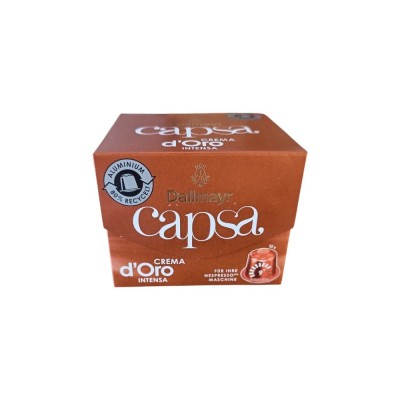 Kávékapszula, Dallmayr Nespresso Crema d Oro Intensa 10db kapszula Kávékapszula, Dallmayr Nespresso Crema d Oro Intensa 10db kapszula