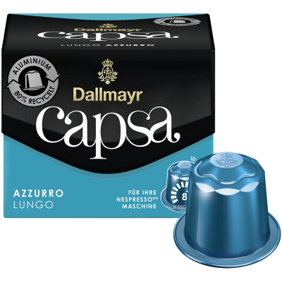 Kávékapszula, Dallmayr Nespresso Lungo Azzurro 10db kapszula