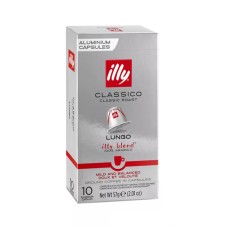 Kávékapszula, Nespresso® kompatibilis, Illy Lungo 10db/doboz