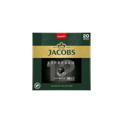 Kávékapszula, Nespresso kompatibilis Jacobs Espresso 12 Ristretto 10db kapszula