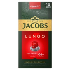 Kávékapszula, Nespresso kompatibilis Jacobs Lungo 6 Classico 10db kapszula