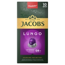 Kávékapszula, Nespresso kompatibilis Jacobs Lungo 8 Intenso 10db kapszula