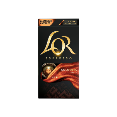 Kávékapszula, Nespresso kompatibilis LOR Colombia 10 db kapszula Kávékapszula, Nespresso kompatibilis LOR Colombia 10 db kapszula