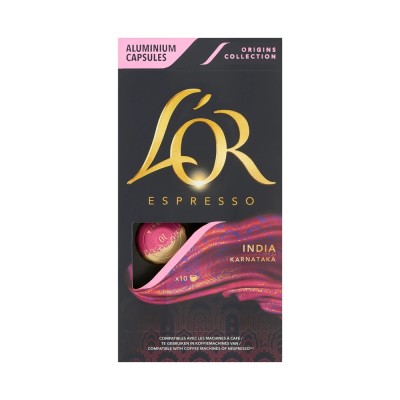 Kávékapszula, Nespresso kompatibilis LOR India 10 db kapszula