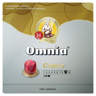 Kávékapszula, Nespresso kompatibilis Omnia Espresso Classic 20db kapszula