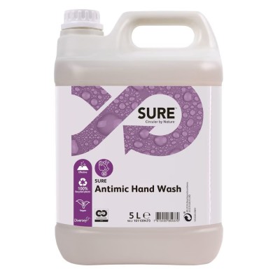 Folyékony szappan fertőtlenítő hatással 5 liter Antimic Hand Wash Sure
