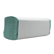 Kéztörlő 1 rétegű V hajtogatott 250 lap/csomag 21 x 25 cm 20 csomag/karton Bluering®_61306 zöld