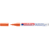 Lakkmarker 1-2mm, kerek Edding 751 narancs