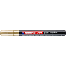 Lakkmarker 1-2mm, kerek Edding 791 arany