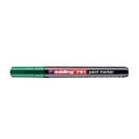 Lakkmarker 1-2mm, kerek Edding 791 zöld