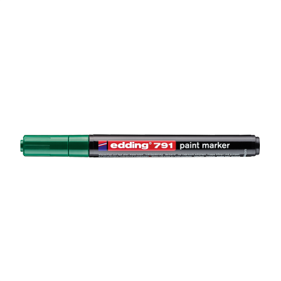 Lakkmarker 1-2mm, kerek Edding 791 zöld