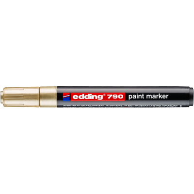 Lakkmarker 2-3mm, kerek Edding 790 arany