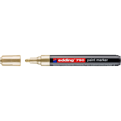 Lakkmarker 2-3mm, kerek Edding 790 arany