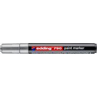 Lakkmarker 2-3mm, kerek Edding 790 ezüst