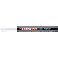 Lakkmarker 2-3mm, kerek Edding 790 fehér
