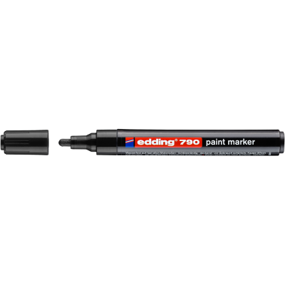 Lakkmarker 2-3mm, kerek Edding 790 fekete