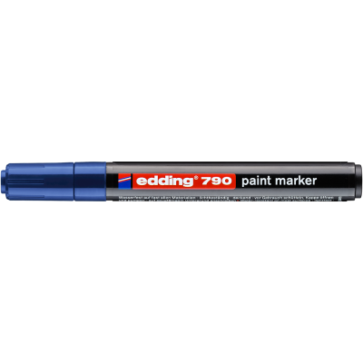 Lakkmarker 2-3mm, kerek Edding 790 kék
