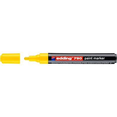 Lakkmarker 2-3mm, kerek Edding 790 sárga