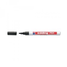 Lakkmarker 1-2mm, kerek Edding 751 fekete
