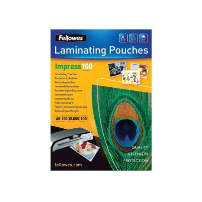 Lamináló fólia, A5, 100 mikron, fényes, 100 db/doboz