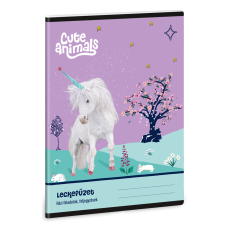 Leckefüzet A5, tűzött 38 lap Ars Una UNICORN 10db/csomag