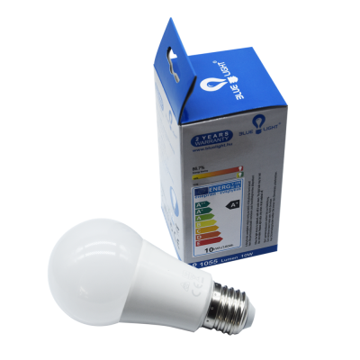 Led 10W A60, E27 1055 lm 4000k Blue Light