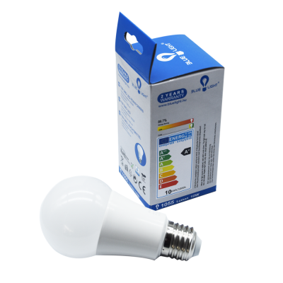 Led 10W A60, E27 1055 lm 6500k Blue Light