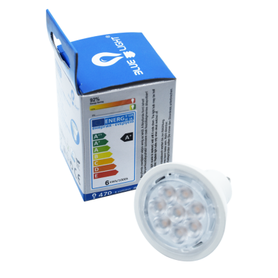 Led 6W GU10 2700k 470lm Blue Light