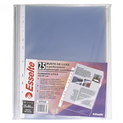 Genotherm lefűzhető, A4, Maxi 100 micron narancsos Esselte 259760 25 db/csomag