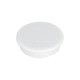 Mágnes 38mm, erősség: 2500 g. Franken 10 db/csomag, fehér