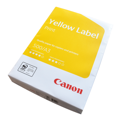 Másolópapír A3, 80g, Canon Yellow Label 500ív/csomag