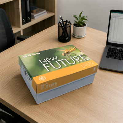 Másolópapír A3, 80g, New Future Laser Copy, CIE 150 fehérség, 500ív/csomag
