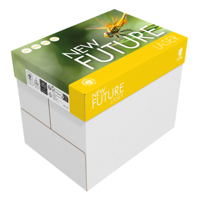 Másolópapír A4, 80g, CIE 150 fehérség, New Future Laser Copy 500ív/csomag