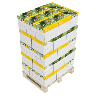 Másolópapír A4, 80g, CIE 150 fehérség, New Future Laser Copy 500ív/csomag