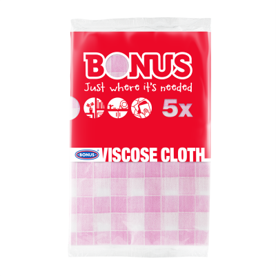 Mosogató kendő 5 db/csomag Viszkóz Bonus_B347