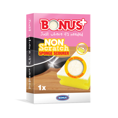 Mosogatószivacs karcmentes Bonus+ B026
