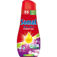 Mosogatógél 990 ml All in One Somat Lemon