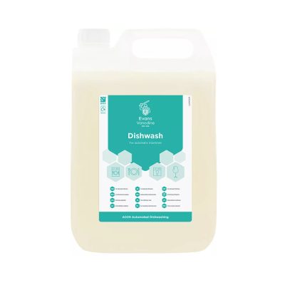 Mosogatószer 5 liter gépi Evans Dishwash