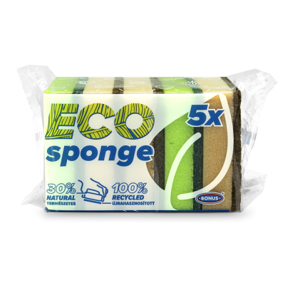 Mosogatószivacs 5 db/csomag Bonus B033