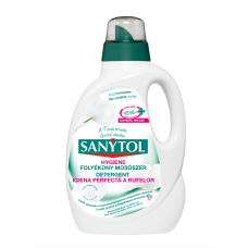 Mosógél 1,7 liter (17 mosás) fehér és színes ruhákhoz Sanytol Hygiene