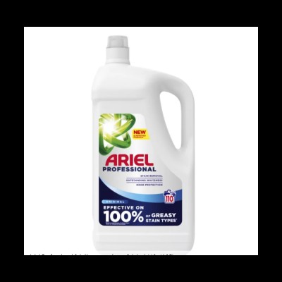 Mosógél 4,995 liter (111 mosás) fehér ruhákhoz Ariel Professional