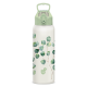 Műanyag duplafalú fémkulacs 700ml Ars Una Botanic Leaf