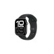 Okosóra APPLE Watch S10 Cellular 46mm Jet Black Alu Case with Black Sport Band - S/M
