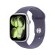 Okosóra Apple Watch S11 GPS 42mm Silver Aluminium Case with Purple Fog Sport Band - S/M