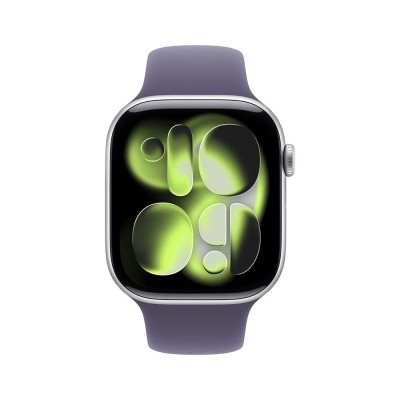 Okosóra Apple Watch S11 GPS 42mm Silver Aluminium Case with Purple Fog Sport Band - S/M Okosóra Apple Watch S11 GPS 42mm Silver Aluminium Case with Purple Fog Sport Band - S/M