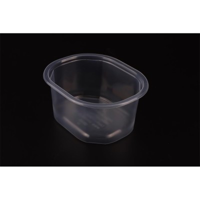 Oktogon tálka alj/kocsonyástál műanyag 375 ml 100 db/csomag